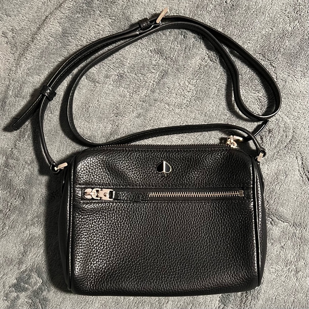 Kate Spade Small Polly Black Crossbody Purse